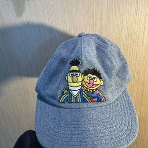 Hurley X The Classica Gray Wool Blend Burt and Ernie Cap